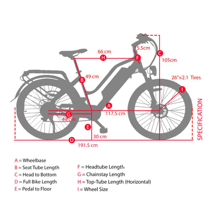 Escape Commuter eBike | White