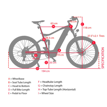 Outlaw Mountain eBike | Black