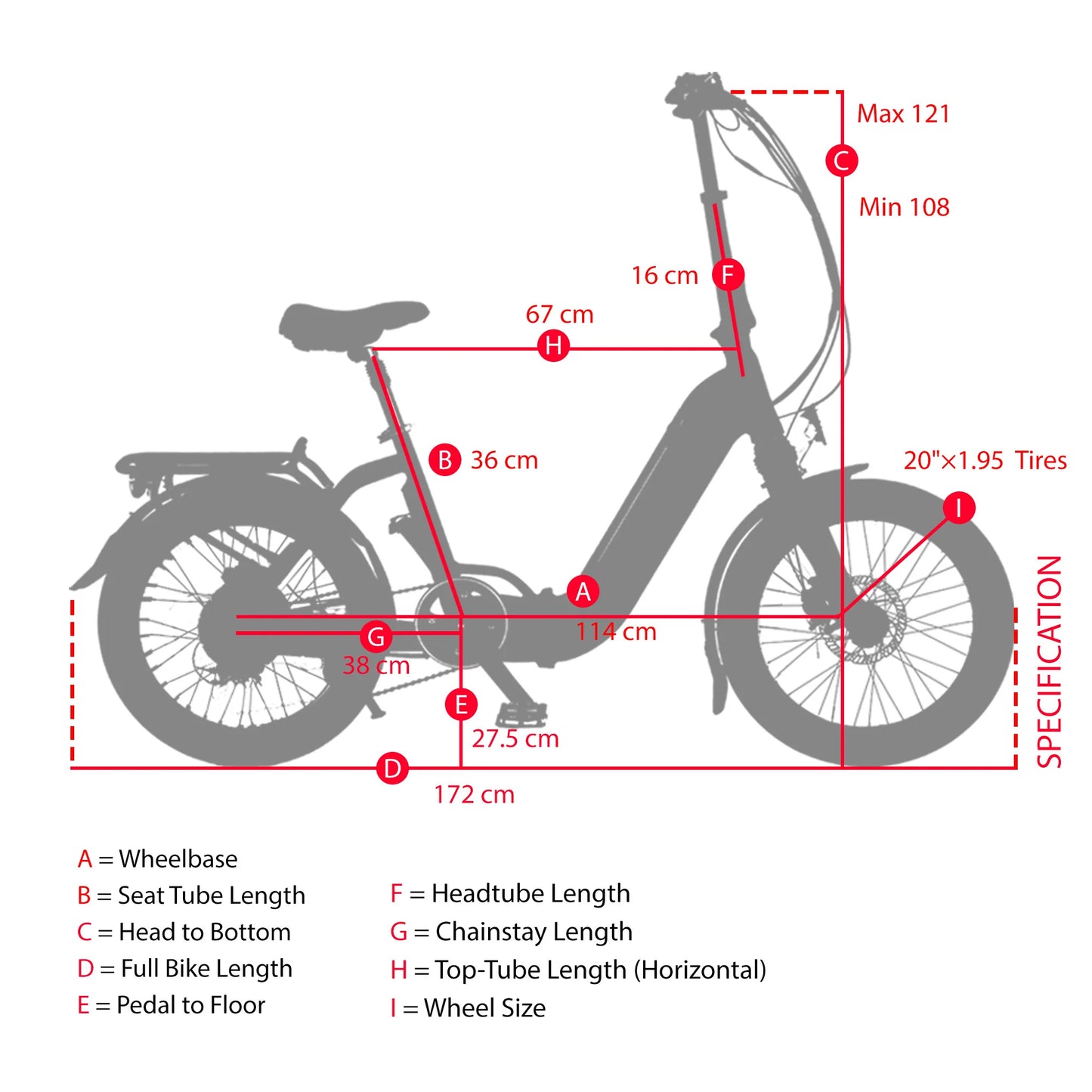 Rebel Folding eBike | Black