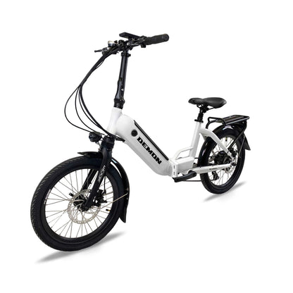 Rebel Folding eBike | White