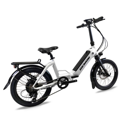 Rebel Folding eBike | White