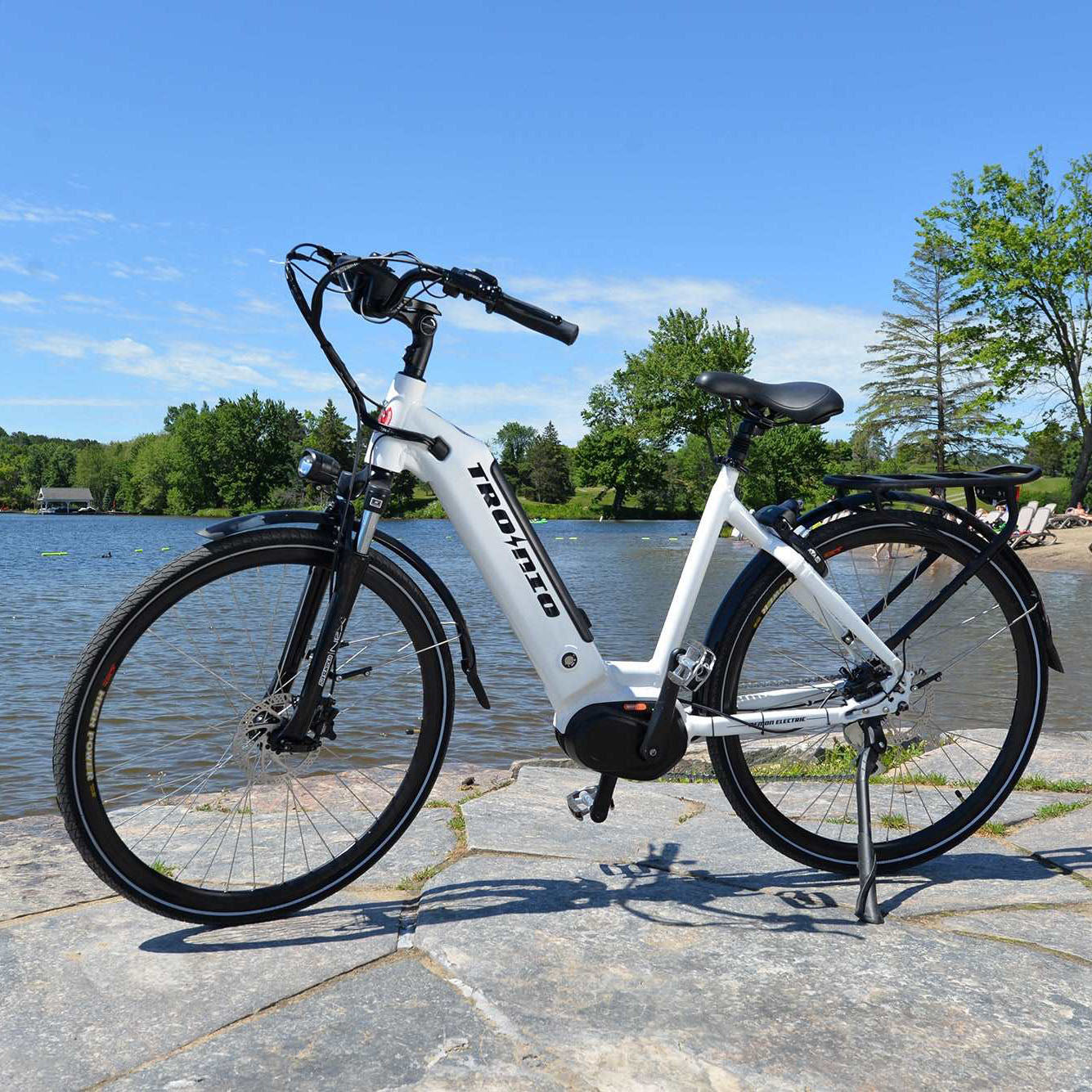 Tronio Commuter eBike | White - Hydraulic Brake